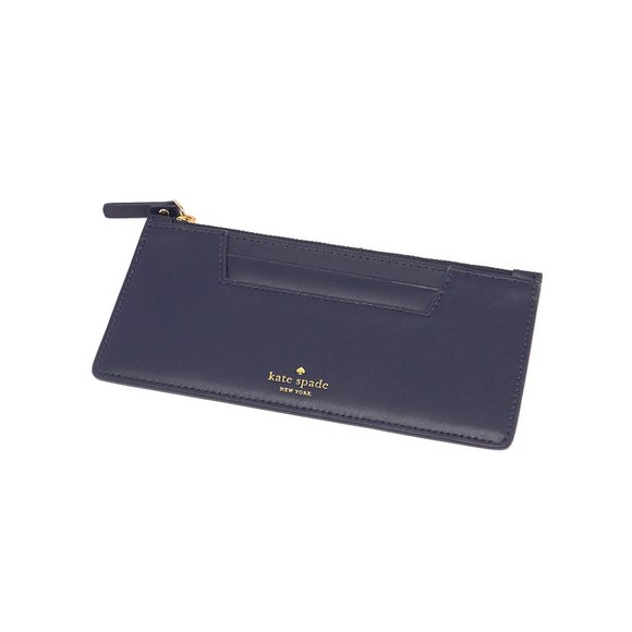 Kate Spade Blue and White Checkered Wallet - Picture 6 of 8